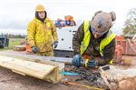 12. Coring the fourth borehole at the GeoEnergy Test Bed (Copyright: The GeoEnergy Research Centre 2016)
