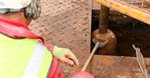 9. Drilling the third borehole at the GeoEnergy Test Bed (Copyright: The GeoEnergy Research Centre 2016)