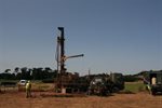 1. Royal Engineers drilling the first borehole at the GTB (Copyright: OPUS International Consultants Ltd 2015)