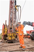 2. Geophysical logging of the third borehole at the GeoEnergy Test Bed (Copyright: The GeoEnergy Research Centre 2016)