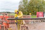 7. Coring the fourth borehole at the GeoEnergy Test Bed (Copyright: The GeoEnergy Research Centre 2016)