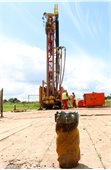 1. Drilling the third borehole at the GeoEnergy Test Bed (Copyright: The GeoEnergy Research Centre 2016)